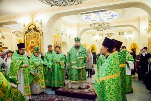 Божественная литургия. Волгодонск. 15 января 2014 г.