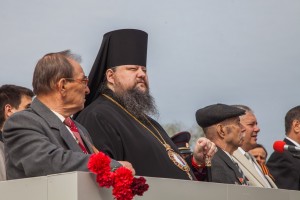 Епископ Волгодонский и Сальский Корнилий принял участие в праздничном мероприятиии посвященном 69-й годовщине со дня Победы