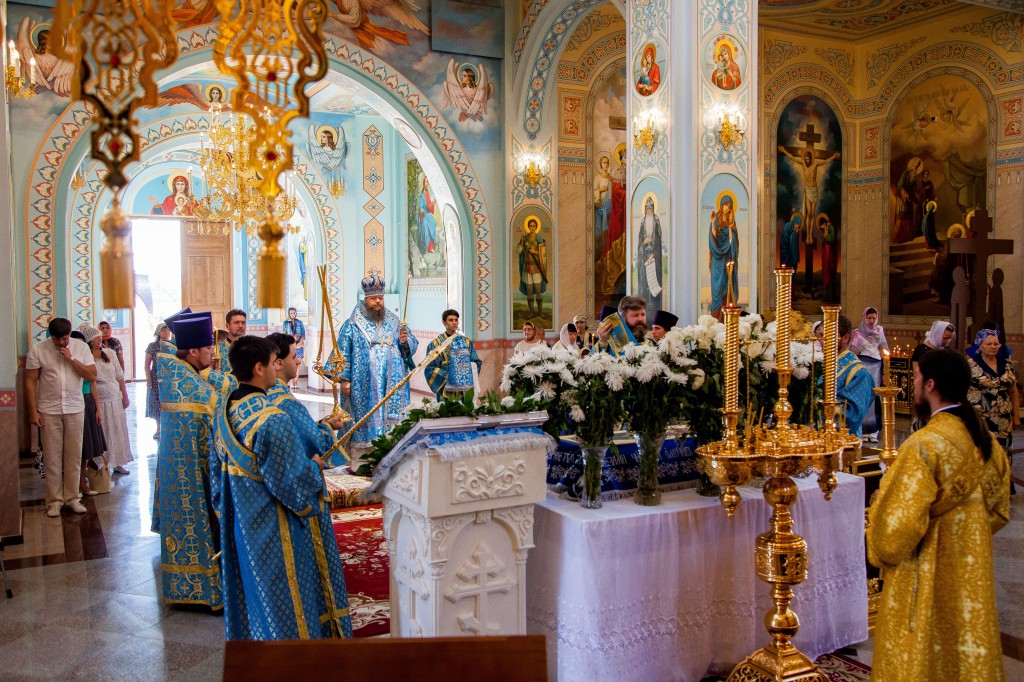 Всенощное бдение. Волгодонск 30.08.2014 г.