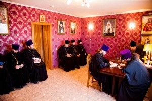 Епископ Волгодонский и Сальский Корнилий возглавил заседание Епархиального Совета с участием благочинных