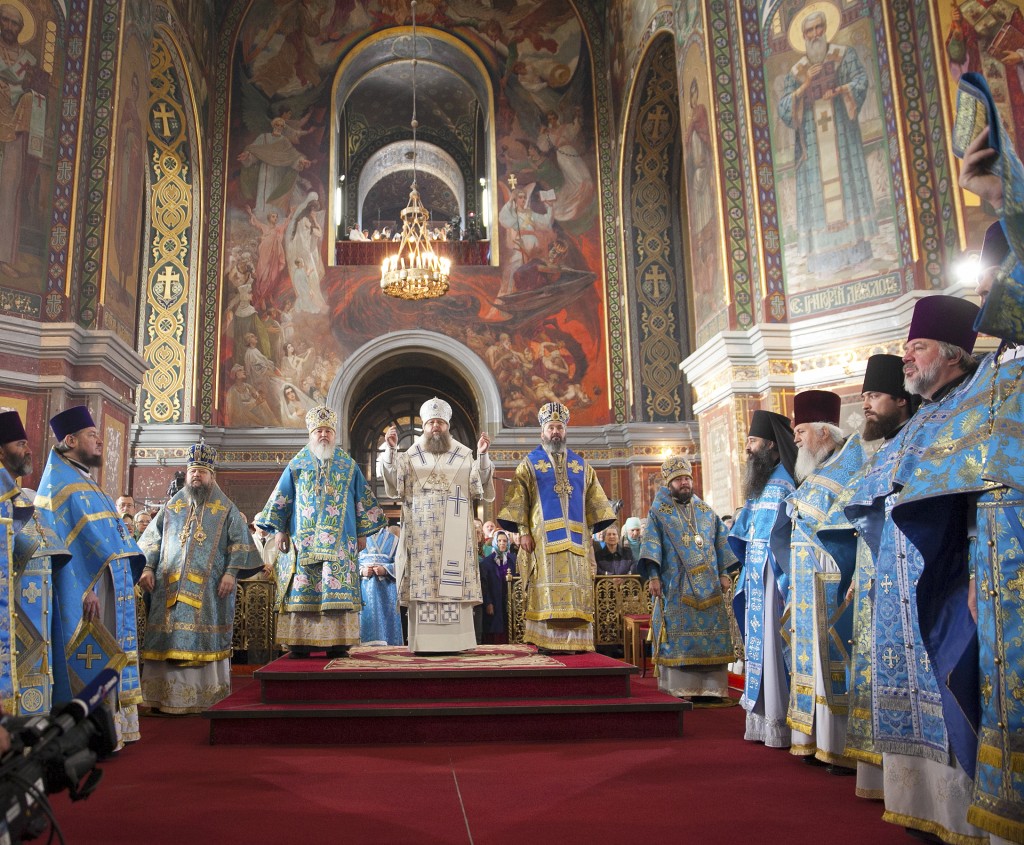 Божественная литургия. Новочеркасск. 14.10.2014 г.