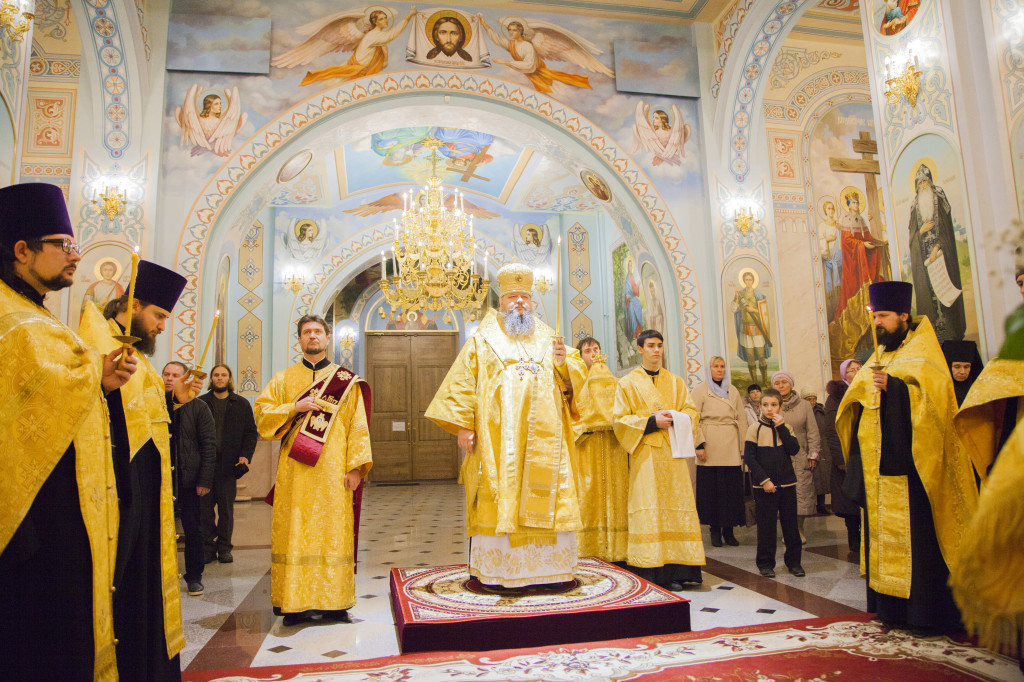 Всенощное бдение. Волгодонск. 27.12.2014 г.