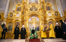 Ростовский кафедральный собор Рождества Пресвятой Богородицы отметил годовщину со дня великого освящения после реставрации