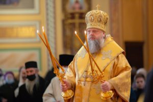 В Неделю 36-ю по Пятидесятнице Глава Донской митрополии совершил Божественную литургию в Ростовском кафедральном соборе