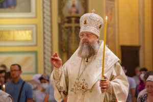 В канун Преображения Господня Глава Донской митрополии совершил всенощное бдение в Ростовском кафедральном соборе
