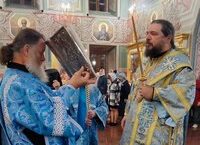 В День Рождества Пресвятой Богородицы епископ Антоний возглавил богослужение в Дивеево