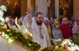 В День Преображения Господня епископ Антоний возглавил богослужение в кафедральном соборе Волгодонска