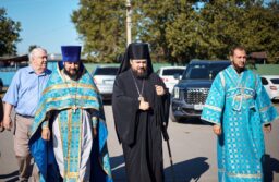 В день Успения Пресвятой Богородицы епископ Антоний возглавил Богослужение в Успенском храме станицы Кочетовской
