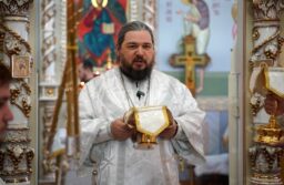 В день Навечерия Богоявления епископ Волгодонский и Сальский Антоний совершил Божественную литургию в храме Архистратига Михаила станицы Романовской