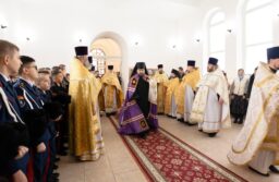 В праздник Обрезания Господя владыка Антоний совершил Божественную литургию в Морозовске